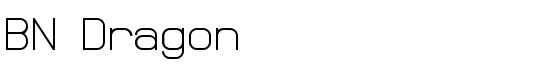 BN Dragon - Download Thousands of Free Fonts at FontZone.net