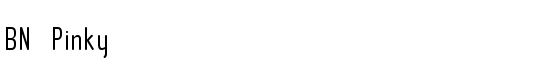BN Pinky - Download Thousands of Free Fonts at FontZone.net