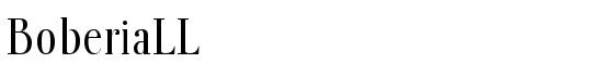 BoberiaLL - Download Thousands of Free Fonts at FontZone.net