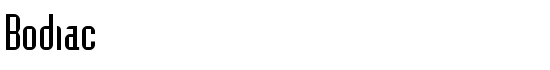 Bodiac - Download Thousands of Free Fonts at FontZone.net
