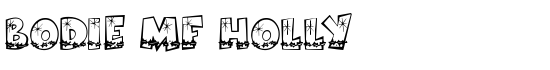 Bodie MF Holly - Download Thousands of Free Fonts at FontZone.net