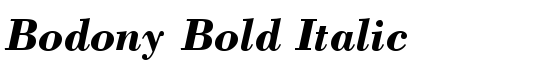 Bodony Bold Italic - Download Thousands of Free Fonts at FontZone.net