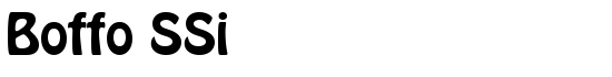 Boffo SSi - Download Thousands of Free Fonts at FontZone.net