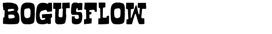 Bogusflow - Download Thousands of Free Fonts at FontZone.net