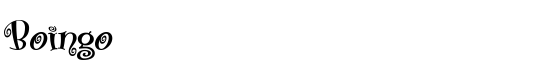 Boingo - Download Thousands of Free Fonts at FontZone.net