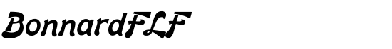 BonnardFLF - Download Thousands of Free Fonts at FontZone.net