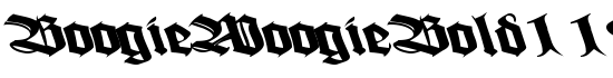 BoogieWoogieBold112 Bold - Download Thousands of Free Fonts at FontZone.net
