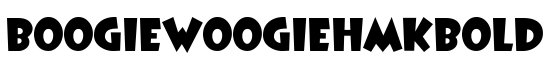 BoogieWoogieHmkBold - Download Thousands of Free Fonts at FontZone.net