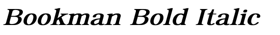 Bookman Bold Italic - Download Thousands of Free Fonts at FontZone.net