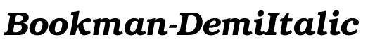 Bookman-DemiItalic - Download Thousands of Free Fonts at FontZone.net