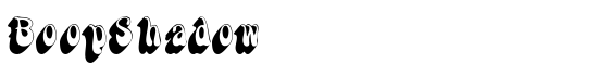 BoopShadow - Download Thousands of Free Fonts at FontZone.net