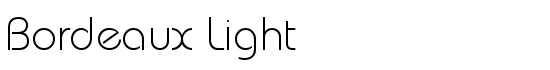 Bordeaux Light - Download Thousands of Free Fonts at FontZone.net