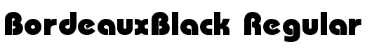 BordeauxBlack Regular - Download Thousands of Free Fonts at FontZone.net