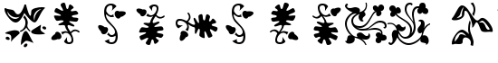 Borderbats Fleur - Download Thousands of Free Fonts at FontZone.net