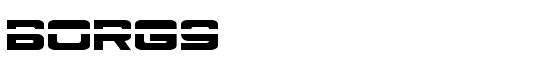 Borg9 - Download Thousands of Free Fonts at FontZone.net