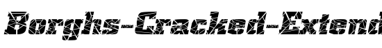 Borghs-Cracked-Extended Italic - Download Thousands of Free Fonts at FontZone.net
