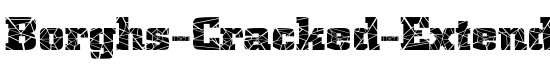 Borghs-Cracked-Extended Normal - Download Thousands of Free Fonts at FontZone.net