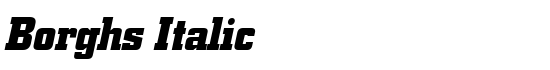 Borghs Italic - Download Thousands of Free Fonts at FontZone.net