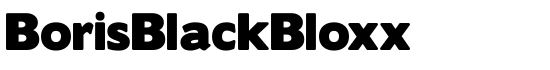 BorisBlackBloxx - Download Thousands of Free Fonts at FontZone.net