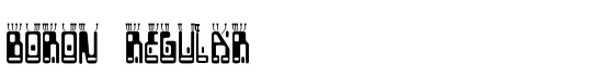 Boron Regular - Download Thousands of Free Fonts at FontZone.net