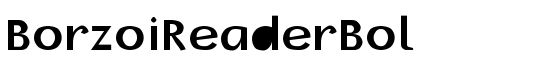 BorzoiReaderBol - Download Thousands of Free Fonts at FontZone.net