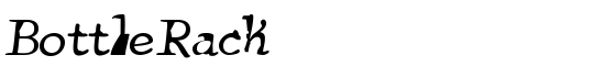 BottleRack - Download Thousands of Free Fonts at FontZone.net