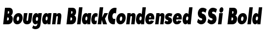 Bougan BlackCondensed SSi Bold - Download Thousands of Free Fonts at FontZone.net