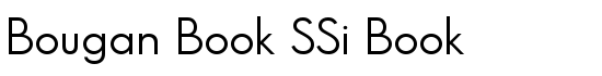 Bougan Book SSi Book - Download Thousands of Free Fonts at FontZone.net