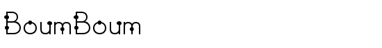 BoumBoum - Download Thousands of Free Fonts at FontZone.net