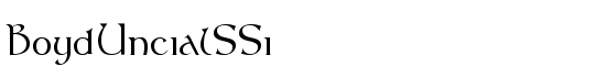 BoydUncialSSi - Download Thousands of Free Fonts at FontZone.net