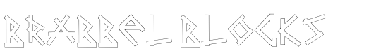 Brabbel Blocks - Download Thousands of Free Fonts at FontZone.net