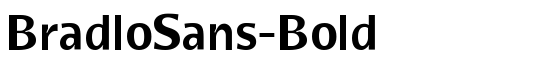 BradloSans-Bold - Download Thousands of Free Fonts at FontZone.net