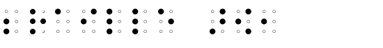 Braille AOE - Download Thousands of Free Fonts at FontZone.net