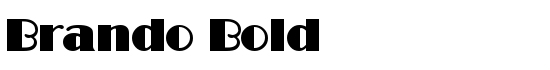 Brando Bold - Download Thousands of Free Fonts at FontZone.net
