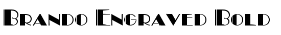 Brando Engraved Bold - Download Thousands of Free Fonts at FontZone.net