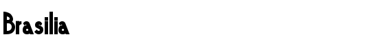 Brasilia - Download Thousands of Free Fonts at FontZone.net