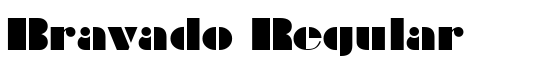 Bravado Regular - Download Thousands of Free Fonts at FontZone.net
