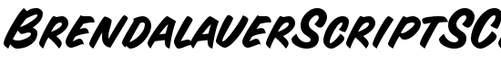 BrendalauerScriptSCapsSSK Bold - Download Thousands of Free Fonts at FontZone.net