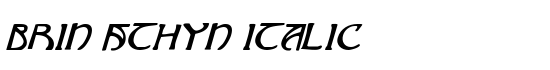 Brin Athyn Italic - Download Thousands of Free Fonts at FontZone.net