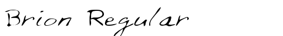 Brion Regular - Download Thousands of Free Fonts at FontZone.net