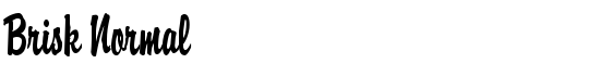 Brisk Normal - Download Thousands of Free Fonts at FontZone.net