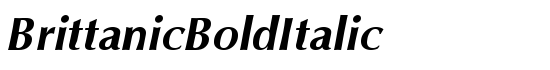 BrittanicBoldItalic - Download Thousands of Free Fonts at FontZone.net