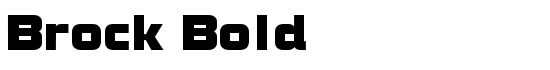 Brock Bold - Download Thousands of Free Fonts at FontZone.net