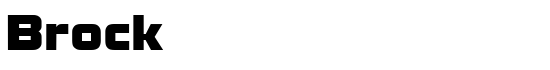Brock - Download Thousands of Free Fonts at FontZone.net