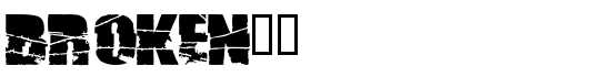 Broken74 - Download Thousands of Free Fonts at FontZone.net