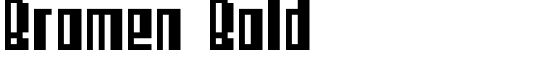 Bromen Bold - Download Thousands of Free Fonts at FontZone.net