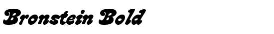 Bronstein Bold - Download Thousands of Free Fonts at FontZone.net