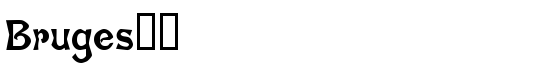 Brugesâ„¢ - Download Thousands of Free Fonts at FontZone.net