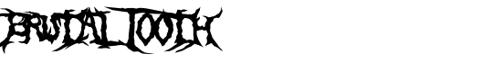 Brutal Tooth - Download Thousands of Free Fonts at FontZone.net