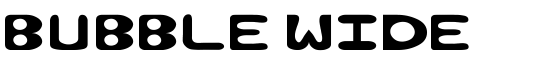 Bubble Wide - Download Thousands of Free Fonts at FontZone.net